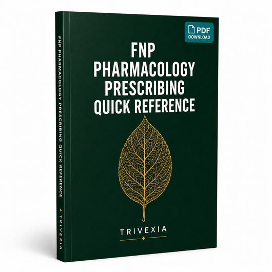 FNP Pharmacology Prescribing Quick Reference