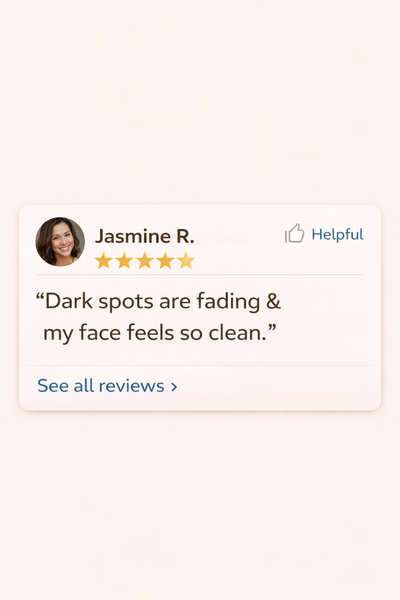 Brightening face wash