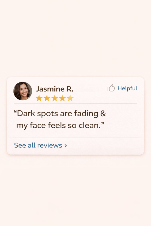 Brightening face wash